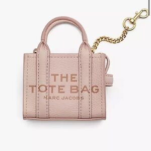 The Nano Tote Bag Charm in the Color ROSE-NWT